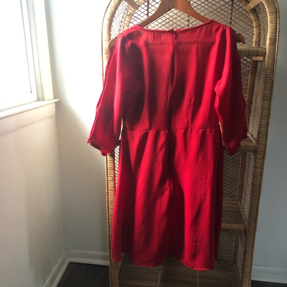 ASOS Maternity Embroidered Red Floral Dress✨ - Picture 8 of 8